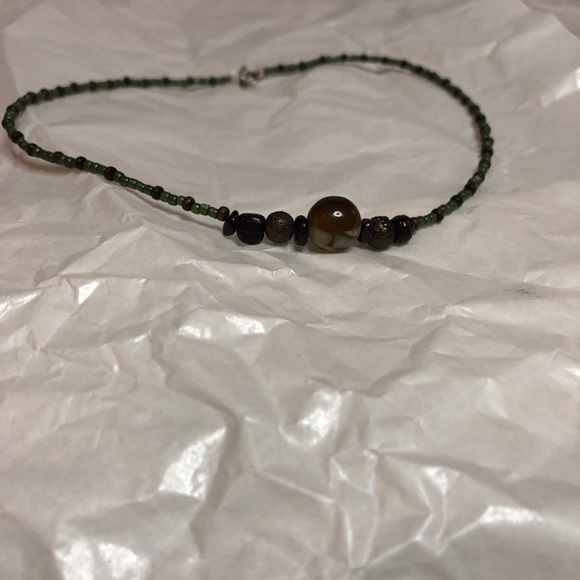 Two green beaded chokers - Picture 5 of 7